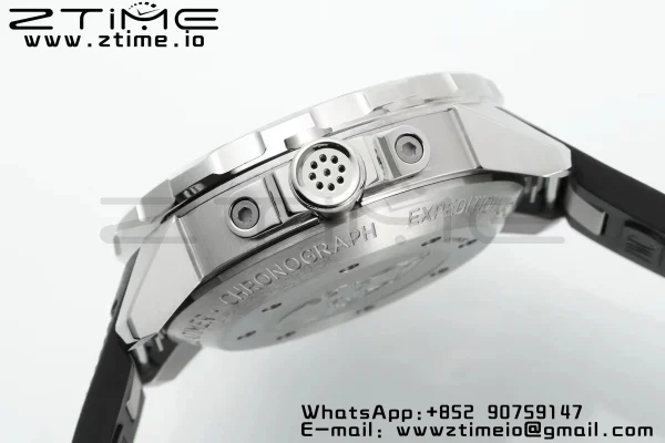 IWC Aquatimer Chrono IW376805 SS APSF 1:1 Best Edition Blue Dial on Black Rubber Strap DD7750 - Super Clone Watch | 1:1 Best Version
