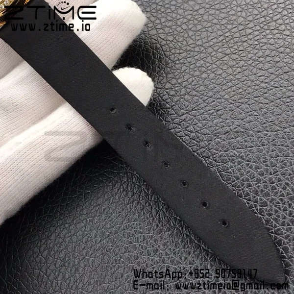 Breguet Reine de Naples 8918BA/58/864/D00D YG ZF 1:1 Best Edition White MOP Dial Diamonds Bezel on Black Fabric Strap A537 V2 - Super Clone Watch | 1:1 Best Version
