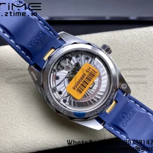 OMEGA Aqua Terra 150M Master Chronometers VSF 1:1 Best Edition White Dial on Blue Rubber Strap A8900 Super Clone - Super Clone Watch | 1:1 Best Version