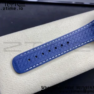 OMEGA Aqua Terra 150M Master Chronometers VSF 1:1 Best Edition White Dial on Blue Rubber Strap A8900 Super Clone - Super Clone Watch | 1:1 Best Version