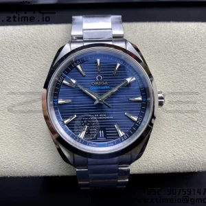 OMEGA Aqua Terra 150M Master Chronometers VSF 1:1 Best Edition Deep Blue Dial Silver Hand on SS Bracelet A8900 Super Clone - Super Clone Watch | 1:1 Best Version