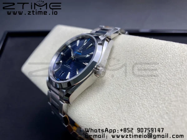 OMEGA Aqua Terra 150M Master Chronometers VSF 1:1 Best Edition Deep Blue Dial Silver Hand on SS Bracelet A8900 Super Clone - Super Clone Watch | 1:1 Best Version