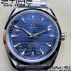 OMEGA Aqua Terra 150M Master Chronometers VSF 1:1 Best Edition Deep Blue Dial Silver Hand on SS Bracelet A8900 Super Clone - Super Clone Watch | 1:1 Best Version