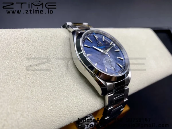 OMEGA Aqua Terra 150M Master Chronometers VSF 1:1 Best Edition Deep Blue Dial Silver Hand on SS Bracelet A8900 Super Clone - Super Clone Watch | 1:1 Best Version