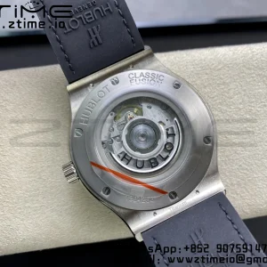 HUBLOT Classic Fusion 42mm 542.NX.1171.RX チタニウム WWF 1:1 ベストエディション ブラックダイアル ブラックグミストラップ A2892 - スーパークローンウォッチ｜1:1 ベストバージョン