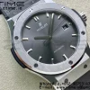 HUBLOT Classic Fusion 45mm 542.NX.7071.LR Titanium WWF 1:1 Best Edition Gray Dial on Gray Gummy Strap A2892 - Super Clone Watch | 1:1 Best Version