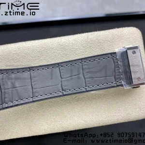 HUBLOT Classic Fusion 45mm 542.NX.7071.LR Titanium WWF 1:1 Best Edition Gray Dial on Gray Gummy Strap A2892 - Super Clone Watch | 1:1 Best Version