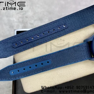 IWC Mark XVIII IW328101 Blue Ceramic M+F 1:1 Best Edition Blue Dial on Blue Nylon Strap A35111 - Super Clone Watch | 1:1 Best Version