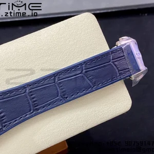 OMEGA Constellation Blue Ceramic SS VSF 1:1 Best Edition Blue Dial on Blue Gummy Strap A8900 Super Clone - Super Clone Watch | 1:1 Best Version