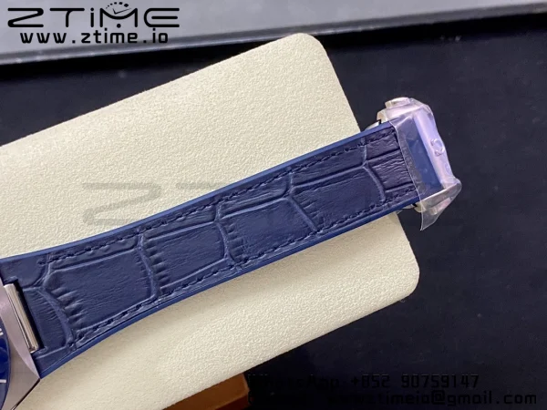 OMEGA Constellation Blue Ceramic SS VSF 1:1 Best Edition Blue Dial on Blue Gummy Strap A8900 Super Clone - Super Clone Watch | 1:1 Best Version