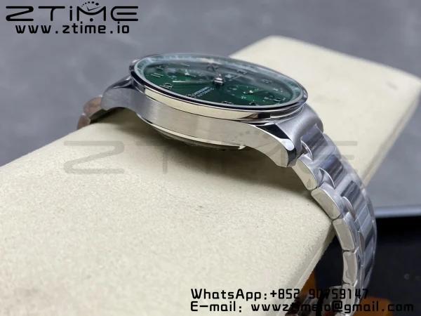 Portuguese Chrono IW371615 ZF 1:1 Best Edition Green Dial on SS Bracelet A69355 - Super Clone Watch | 1:1 Best Version