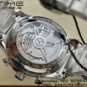 Portuguese Chrono IW371615 ZF 1:1 Best Edition Green Dial on SS Bracelet A69355 - Super Clone Watch | 1:1 Best Version
