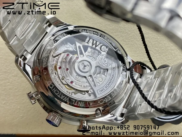Portuguese Chrono IW371615 ZF 1:1 Best Edition Green Dial on SS Bracelet A69355 - Super Clone Watch | 1:1 Best Version