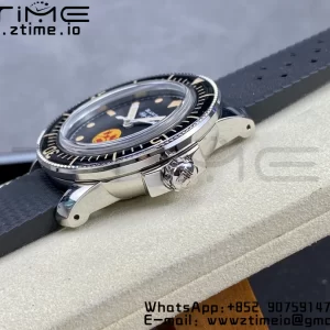 Blancpain Fifty Fathoms 5008D No Rad SS 1:1 GSF Best Edition Black Dial on Black Rubber Strap A1151 - Super Clone Watch | 1:1 Best Version