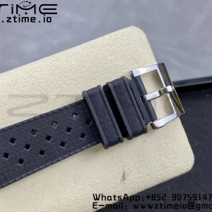 Blancpain Fifty Fathoms 5008D No Rad SS 1:1 GSF Best Edition Black Dial on Black Rubber Strap A1151 - Super Clone Watch | 1:1 Best Version