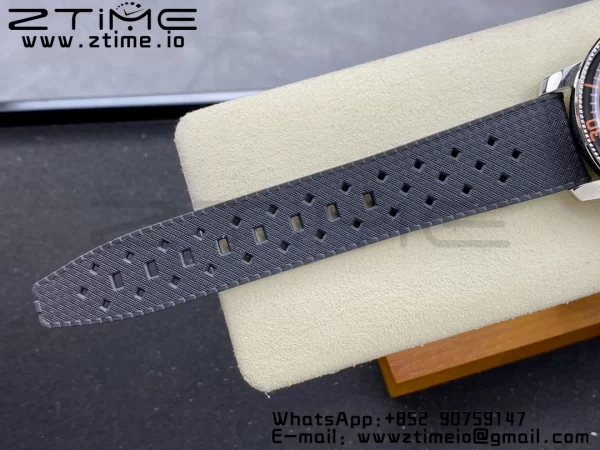 Blancpain Fifty Fathoms 5008E No Rad Only Watch SS 1:1 GSF Best Edition Black Dial on Black Rubber Strap A1151 - Super Clone Watch | 1:1 Best Version