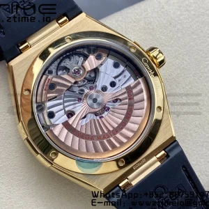 OMEGA Constellation Black Ceramic RG VSF 1:1 Best Edition Black Dial on Black Gummy Strap A8900 Super Clone - Super Clone Watch | 1:1 Best Version