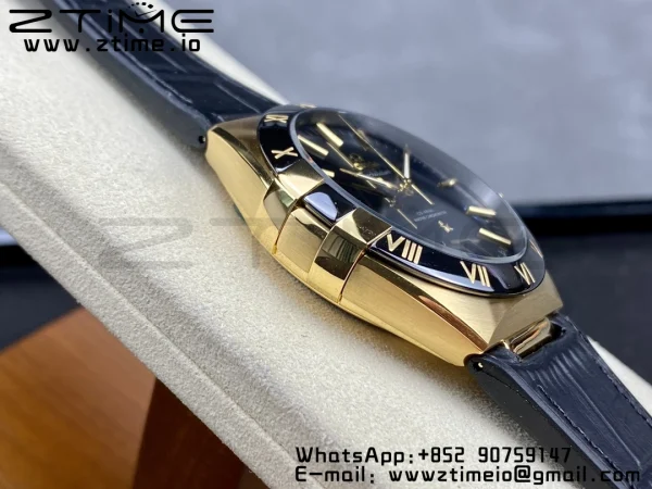 OMEGA Constellation Black Ceramic RG VSF 1:1 Best Edition Black Dial on Black Gummy Strap A8900 Super Clone - Super Clone Watch | 1:1 Best Version