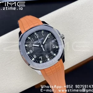 PATEK PHILIPPE PATEK PHILIPPE Aquanaut 5167 SS 3KF 1:1 Best Edition Gray Dial on Orange Rubber Strap A324 Super Clone V2 - Super Clone Watch | 1:1 Best Version