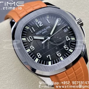 PATEK PHILIPPE PATEK PHILIPPE Aquanaut 5167 SS 3KF 1:1 Best Edition Gray Dial on Orange Rubber Strap A324 Super Clone V2 - Super Clone Watch | 1:1 Best Version