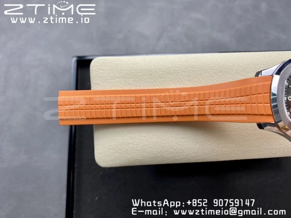 PATEK PHILIPPE PATEK PHILIPPE Aquanaut 5167 SS 3KF 1:1 Best Edition Gray Dial on Orange Rubber Strap A324 Super Clone V2 - Super Clone Watch | 1:1 Best Version