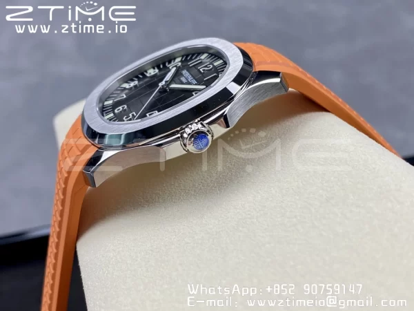 PATEK PHILIPPE PATEK PHILIPPE Aquanaut 5167 SS 3KF 1:1 Best Edition Gray Dial on Orange Rubber Strap A324 Super Clone V2 - Super Clone Watch | 1:1 Best Version