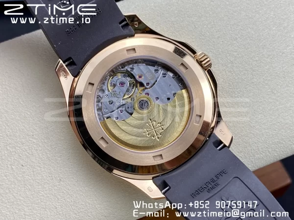 PATEK PHILIPPE Aquanaut 5167R RG 3KF 1:1 Best Edition Brown Dial on Brown Rubber Strap A324 Super Clone V2 - Super Clone Watch | 1:1 Best Version