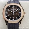 PATEK PHILIPPE Aquanaut 5167R RG 3KF 1:1 Best Edition Brown Dial on Brown Rubber Strap A324 Super Clone V2 - Super Clone Watch | 1:1 Best Version