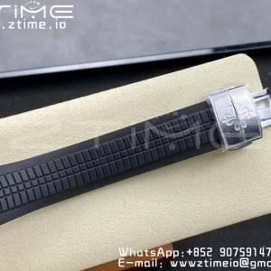 PATEK PHILIPPE Aquanaut 5167 SS 3KF 1:1 Best Edition Gray Dial on Black Rubber Strap A324 Super Clone V2 - Super Clone Watch | 1:1 Best Version