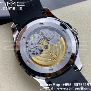 PATEK PHILIPPE Aquanaut 5167 SS 3KF 1:1 Best Edition Gray Dial on Black Rubber Strap A324 Super Clone V2 - Super Clone Watch | 1:1 Best Version
