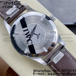 IWC Mark Mark XX  IW328205 SS M+F 1:1 Best Edition Green Dial on Brown Leather Strap A35111 - Super Clone Watch | 1:1 Best Version