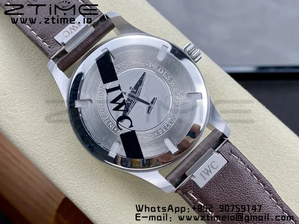 IWC Mark Mark XX  IW328205 SS M+F 1:1 Best Edition Green Dial on Brown Leather Strap A35111 - Super Clone Watch | 1:1 Best Version
