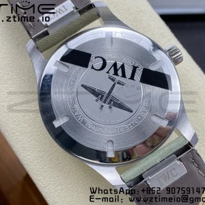 IWC Mark Mark XX  IW328205 SS M+F 1:1 Best Edition Green Dial on Camouflage Leather Strap A35111 - Super Clone Watch | 1:1 Best Version