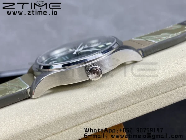 IWC Mark Mark XX  IW328205 SS M+F 1:1 Best Edition Green Dial on Camouflage Leather Strap A35111 - Super Clone Watch | 1:1 Best Version
