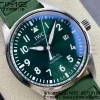 IWC Mark Mark XX  IW328205 SS M+F 1:1 Best Edition Green Dial on Green Rubber  Strap A35111 - Super Clone Watch | 1:1 Best Version