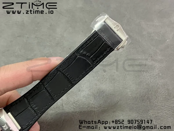 OMEGA  Constellation White Ceramic SS VSF 1:1 Best Edition White Dial on Black Gummy Strap A8900 Super Clone - Super Clone Watch | 1:1 Best Version