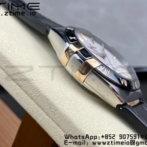 OMEGA Constellation Black Ceramic SS/RG VSF 1:1 Best Edition White Dial on Black Gummy Strap A8900 Super Clone - Super Clone Watch | 1:1 Best Version