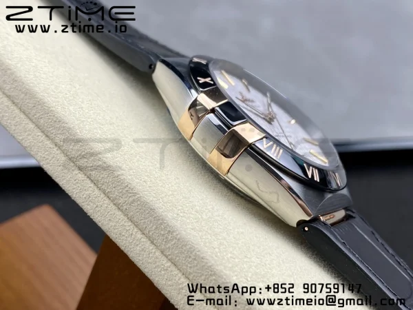 OMEGA Constellation Black Ceramic SS/RG VSF 1:1 Best Edition White Dial on Black Gummy Strap A8900 Super Clone - Super Clone Watch | 1:1 Best Version
