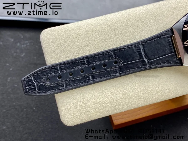 OMEGA Constellation Black Ceramic SS/RG VSF 1:1 Best Edition White Dial on Black Gummy Strap A8900 Super Clone - Super Clone Watch | 1:1 Best Version