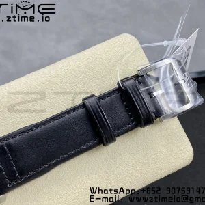IWC Mark Mark XX  IW328201 SS M+F 1:1 Best Edition Black Dial on Black Leather Strap A35111 - Super Clone Watch | 1:1 Best Version