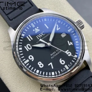 IWC Mark Mark XX  IW328201 SS M+F 1:1 Best Edition Black Dial on Black Rubber Strap A35111 - Super Clone Watch | 1:1 Best Version