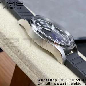 IWC Mark Mark XX  IW328201 SS M+F 1:1 Best Edition Black Dial on Black Rubber Strap A35111 - Super Clone Watch | 1:1 Best Version