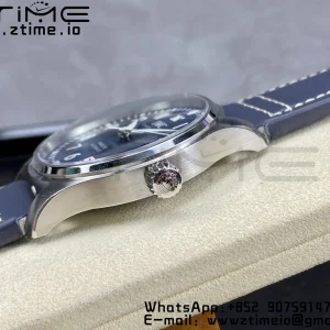 IWC Mark Mark XX  IW328203 SS M+F 1:1 Best Edition Blue Dial on Blue Leather Strap A35111 - Super Clone Watch | 1:1 Best Version