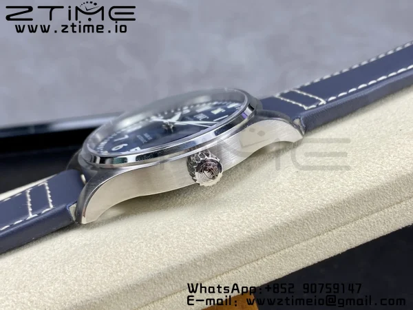 IWC Mark Mark XX  IW328203 SS M+F 1:1 Best Edition Blue Dial on Blue Leather Strap A35111 - Super Clone Watch | 1:1 Best Version