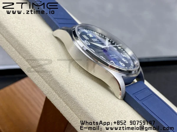 IWC Mark Mark XX  IW328201 SS M+F 1:1 Best Edition Black Dial on Black Rubber Strap A35111 - Super Clone Watch | 1:1 Best Version