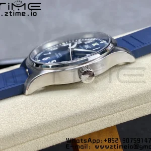 IWC Mark Mark XX  IW328201 SS M+F 1:1 Best Edition Black Dial on Black Rubber Strap A35111 - Super Clone Watch | 1:1 Best Version
