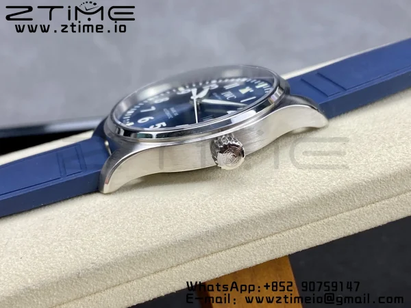 IWC Mark Mark XX  IW328201 SS M+F 1:1 Best Edition Black Dial on Black Rubber Strap A35111 - Super Clone Watch | 1:1 Best Version