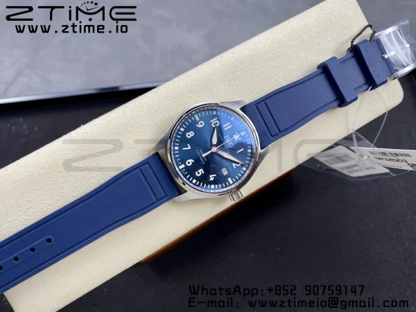 IWC Mark Mark XX  IW328201 SS M+F 1:1 Best Edition Black Dial on Black Rubber Strap A35111 - Super Clone Watch | 1:1 Best Version