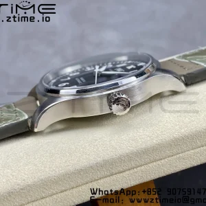 IWC Mark Mark XX  IW328201 SS M+F 1:1 Best Edition Black Dial on Camouflage Leather Strap A35111 - Super Clone Watch | 1:1 Best Version