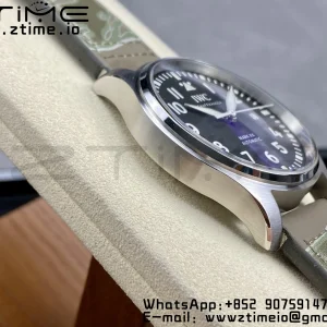 IWC Mark Mark XX  IW328201 SS M+F 1:1 Best Edition Black Dial on Camouflage Leather Strap A35111 - Super Clone Watch | 1:1 Best Version